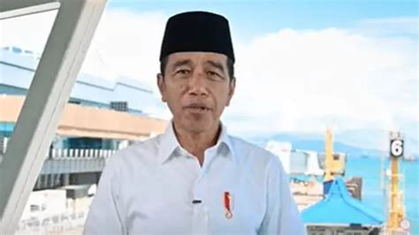 Jokowi Selamat Hari Raya Idul Fitri 1444 Hijriah Maaf Lahir Batin