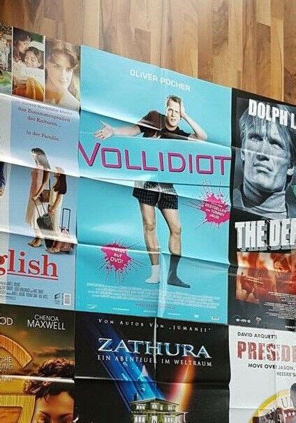 Vollidiot Kinoplakat Oliver Pocher Poster Filmplakat Filmposter Kino