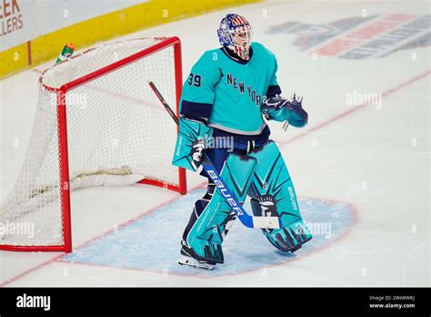 Bridgeport Ct Usa 5th Jan 2024 New York Goalie Abbey Levy 39