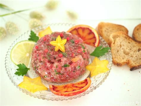 Tartare De Thon Rouge Lorange Tartare De Thon Rouge Tartare De