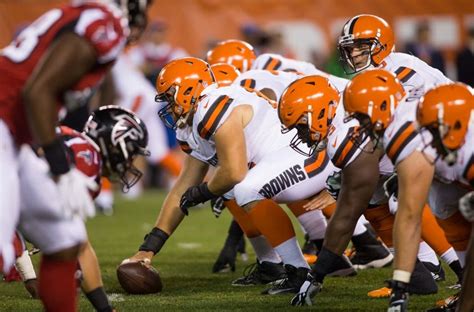 Cleveland Browns The Offensive Line Is In Place