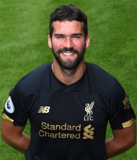 Picture Of Alisson Footballer