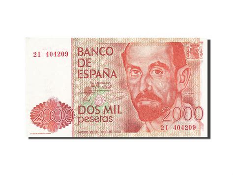 Banknote Spain Pesetas Km