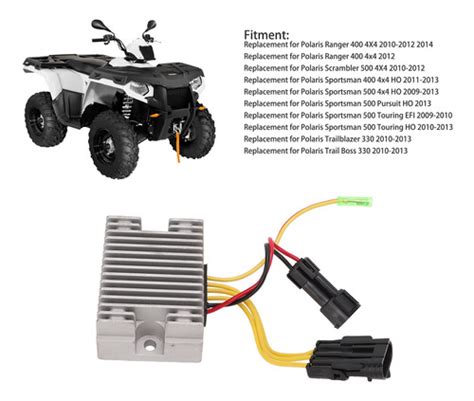 Regulador De Voltaje Moto Rectificador Estable Aluminio Cuotas Sin