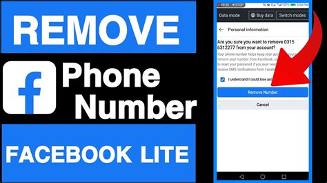 How To Remove Phone Number From Facebook Lite Facebook Lite Se Mobile