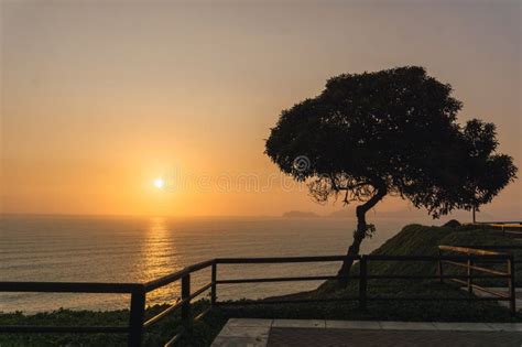 Costa Verde View Miraflores Lima Peru Stock Photo Image Of