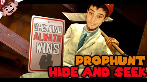 Cheating ALWAYS Wins Garry S Mod PropHunt Hide And Seek YouTube