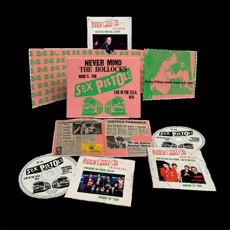 Sex Pistols 枚組ライヴアルバムLive In The USA 発売決定 PUNKLOID