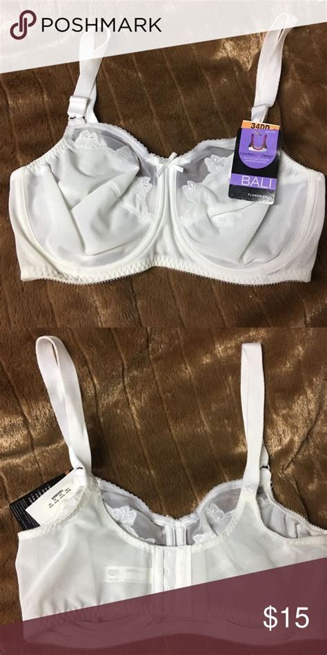 White Nwt Bali Bra Size 34 Dd Bali Bras Bra Bra Sizes