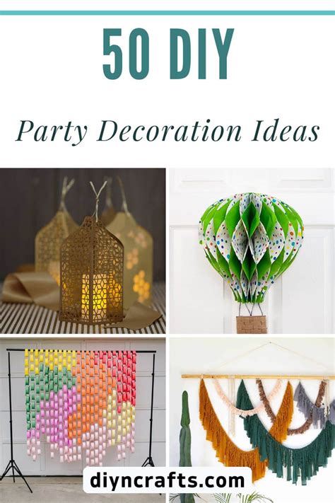 50 Diy Party Decoration Ideas Fancy And Frugal Diy And Crafts