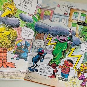 Sesame Street 1,2,3 Story Book Jim Henson's Muppets - Etsy