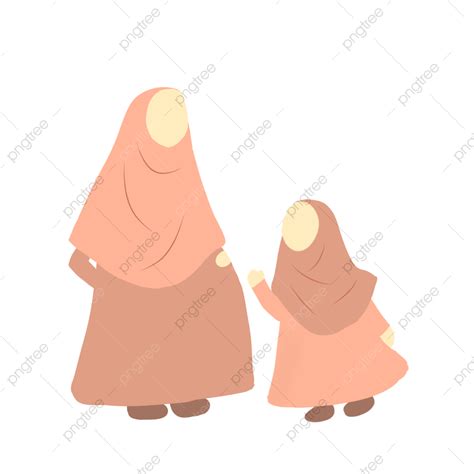 Mother And Daughter Png Image Pregnant Mother And Daughter Cartoon