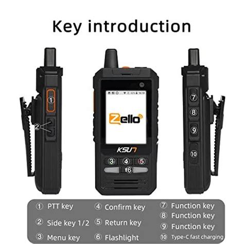 Walkie Talkie Phone Zello G Network Radio Miles Long Range