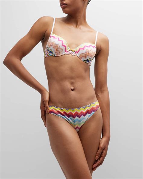 Missoni Chevron Two Piece Bikini Set Neiman Marcus