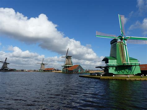 Zaanse Schans Historical Dutch Village And Windmills Conscious