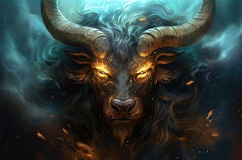 Premium Ai Image Taurus Zodiac Sign