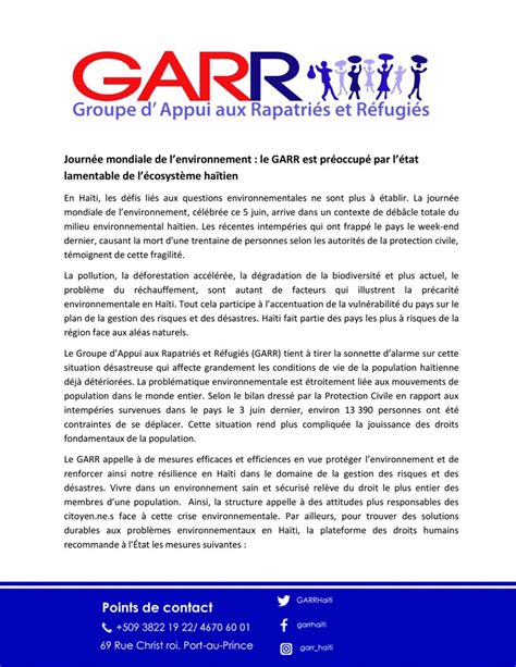 Incas Productions On Twitter Rt Garrhaiti Juin Journ E