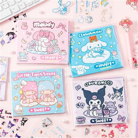 Jual Delunashop Sticky Notes Paket Motif Sanrio Kuromi Cinnamonroll