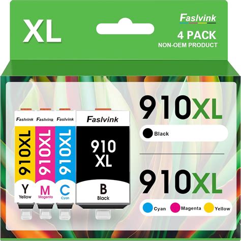 Amazon Faslvink Xl Ink Cartridges Replacement For Hp Xl High