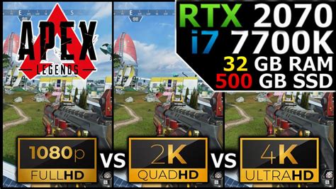 Apex Legends P Vs P Vs P Rtx I K Gb Ram