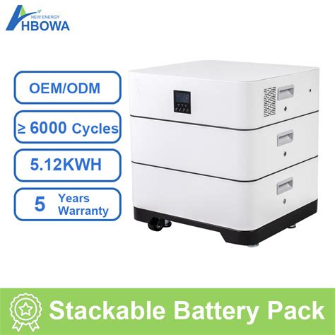 V Kwh Portable Lifepo Energy Storage Stackable Solar Battery