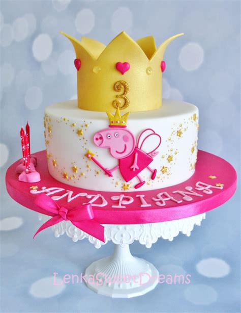 Princess Peppa Pig Cake - Rain Will