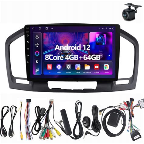 Radio Samochodowe 2DIN Android Opel Insignia Buick Regal 2009 2013