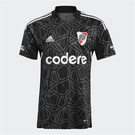 Adidas Camiseta De Arquero River Plate Negro Adidas Argentina