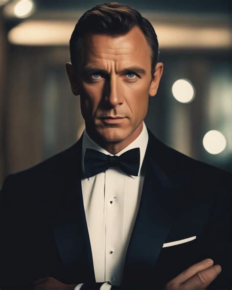 Premium Ai Image James Bond Portrait Picture