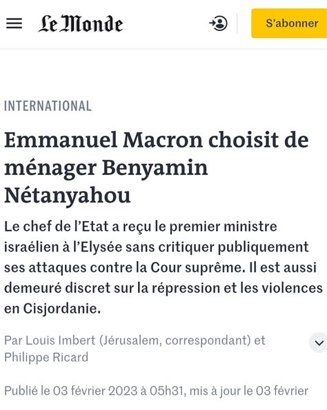 Panamza On Twitter Sur LCI Netanyahou Affirme Au Lendemain De Son