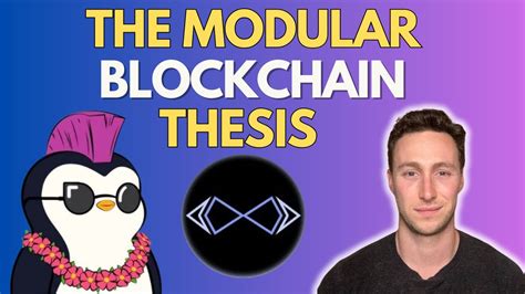 The Modular Blockchain Thesis With Andy From The Rollup Youtube