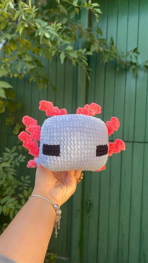 Minecraft Axolotl Plush Fun Crochet Projects Minecraft Crochet Minecraft Crochet Patterns