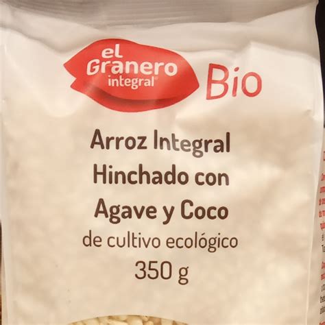 El Granero Integral Arroz Hinchado Con Agave Y Coco Reviews Abillion