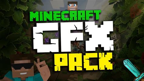 Free Minecraft Gfx Pack Pc Mobile Minecraft Graphic Pack Youtube