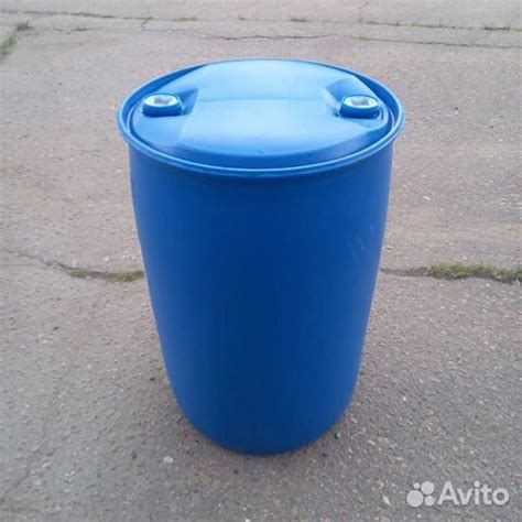 Бочка пластиковая 200 литров бу купить в Москве | Товары для дома и ...