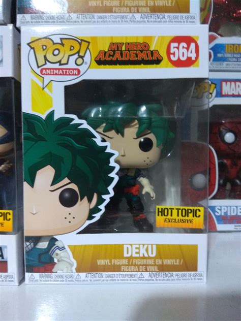 Funko Pop New Pose Deku Hot Topic Exclusive Hobbies Toys Toys Games On Carousell
