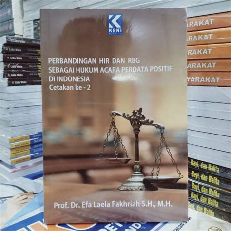 Jual Buku Original Perbandingan HIR Dan RBG Sebagai Hukum Acara