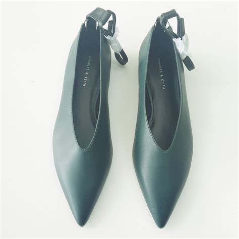 Charles And Keith Shoes {charles And Keith} Shoes Color Green Size