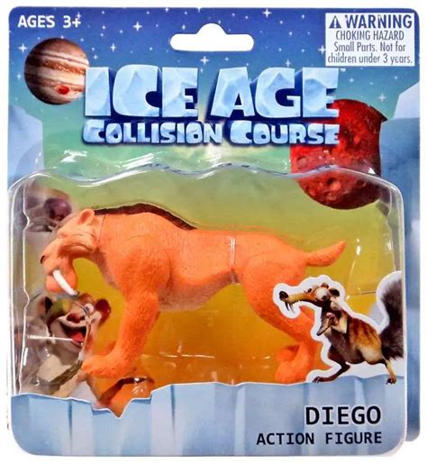 Ice Age Collision Course Diego 3 Action Figure Head Start - ToyWiz