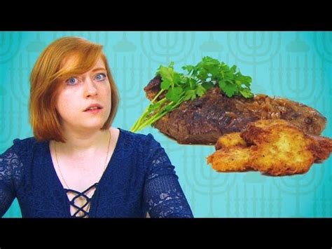 Irish People Taste Test Hanukkah Food - Thrillist