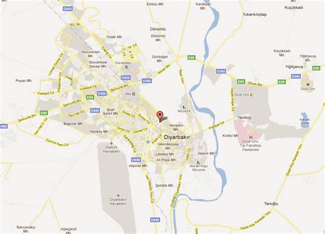 Diyarbakir Map