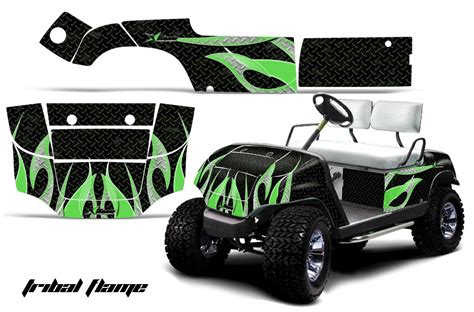 Custom Yamaha Golf Cart Graphics Wrap Kits In Over 40 Designs Available