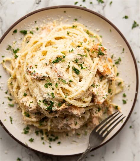 Creamy Salmon Pasta In A Dill Sauce Dont Go Bacon My Heart