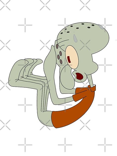 "Squidward- Future" Art Print for Sale by iferrari | Redbubble