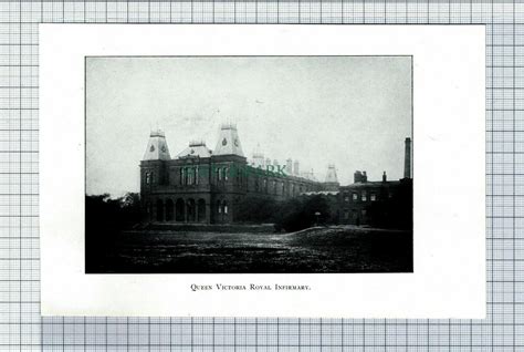 C6402) PRESTON Queen Victoria Royal Infirmary - 1902 Book Print on eBid United States | 211092963