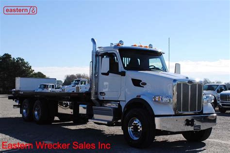 Peterbilt With Ft Jerr Dan Ton Industrial Carrier Sold