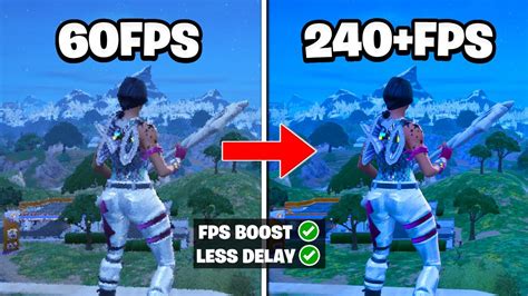 How To Boost Fps Fix Fps Drops In Fortnite Chapter Settings Guide