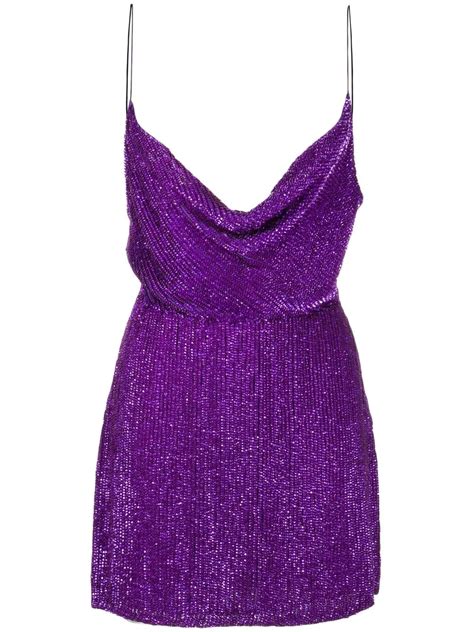 Retrofete Jill Sequin Embellished Minidress Farfetch Mini Dress