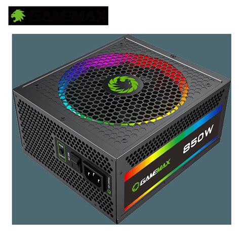 Qqqe Gamemax Rgb Rainbow Power Supply W Rgb Fully Modular