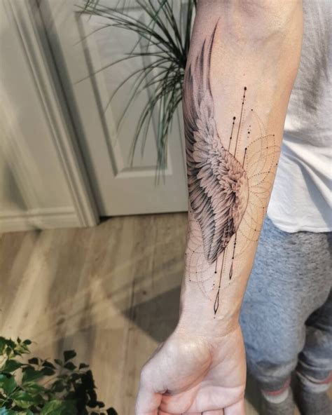 Aggregate More Than Wings On Forearm Tattoo Super Hot In Cdgdbentre